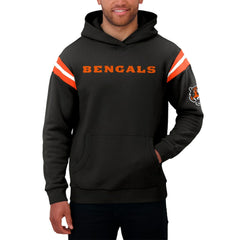 Cincinnati Bengals Darius Rucker Collection Football Washed Pullover Hoodie - Charcoal Hoodies