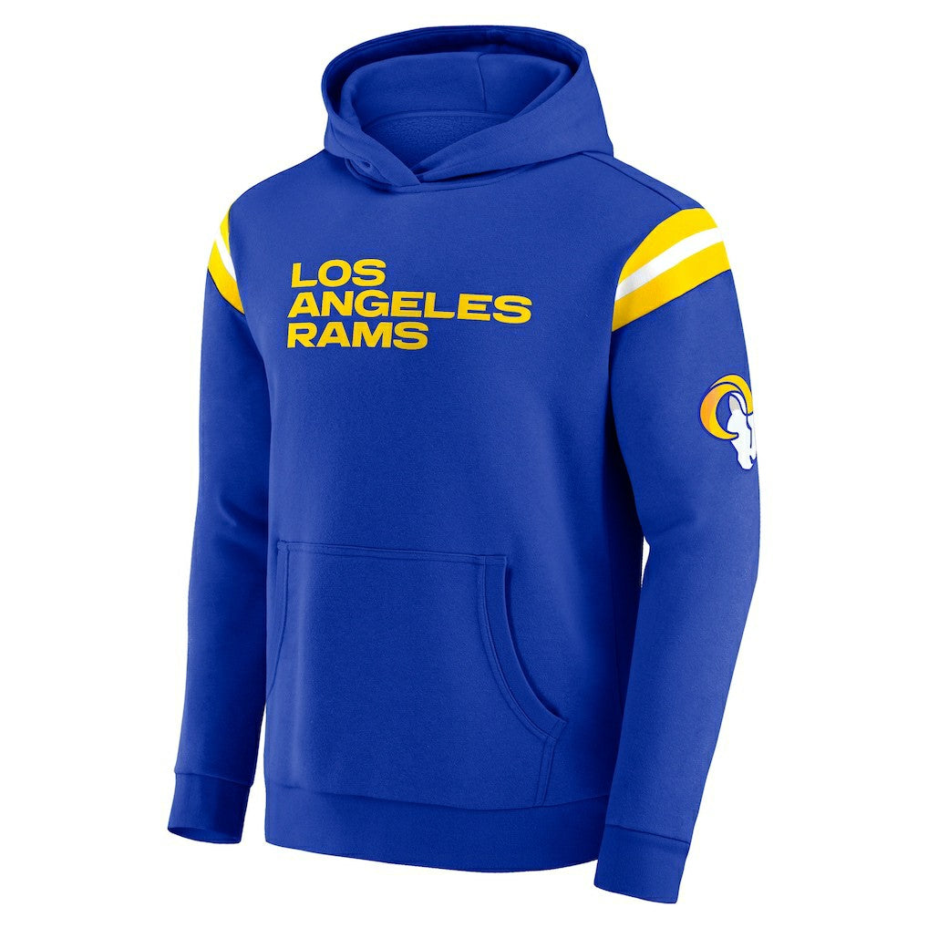 Los Angeles Rams Darius Rucker Collection Football Washed Pullover Hoodie - Royal Hoodies