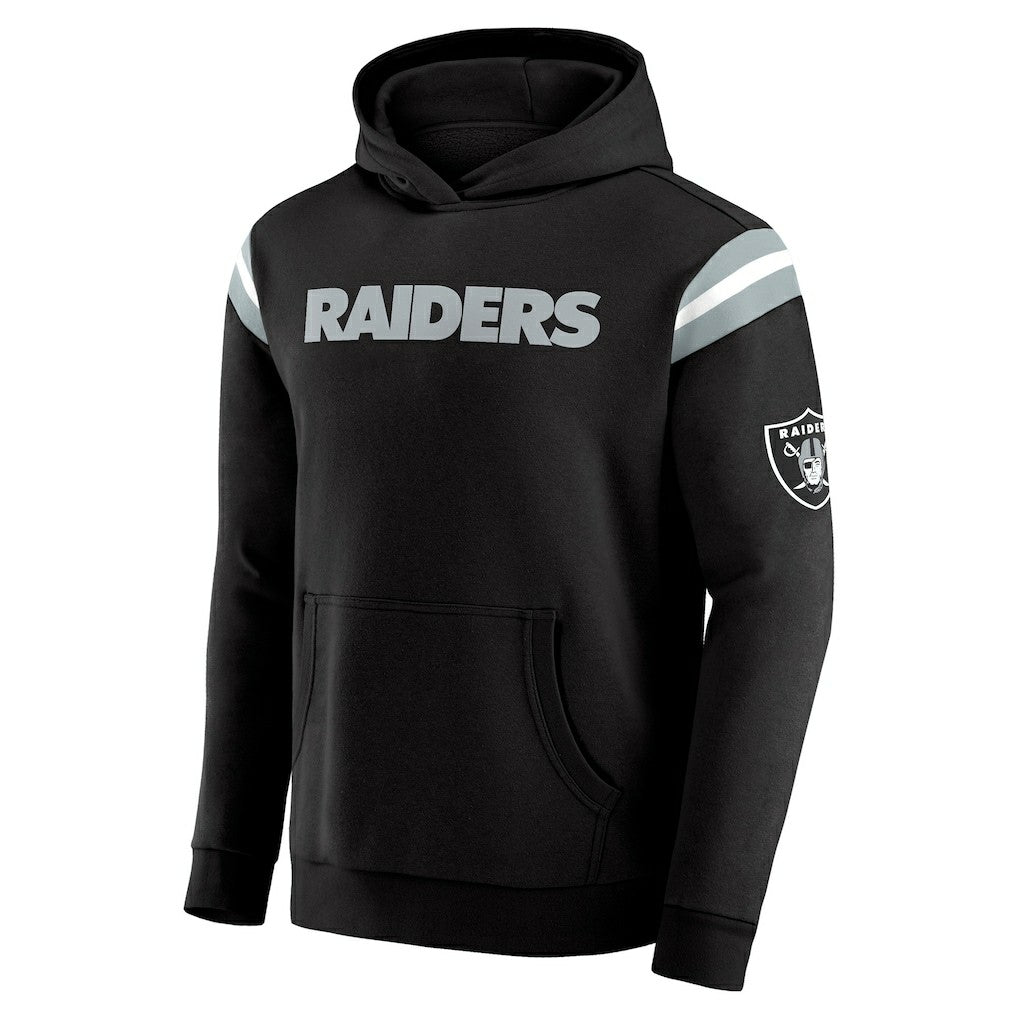 Las Vegas Raiders Darius Rucker Collection Football Washed Pullover Hoodie - Black Hoodies