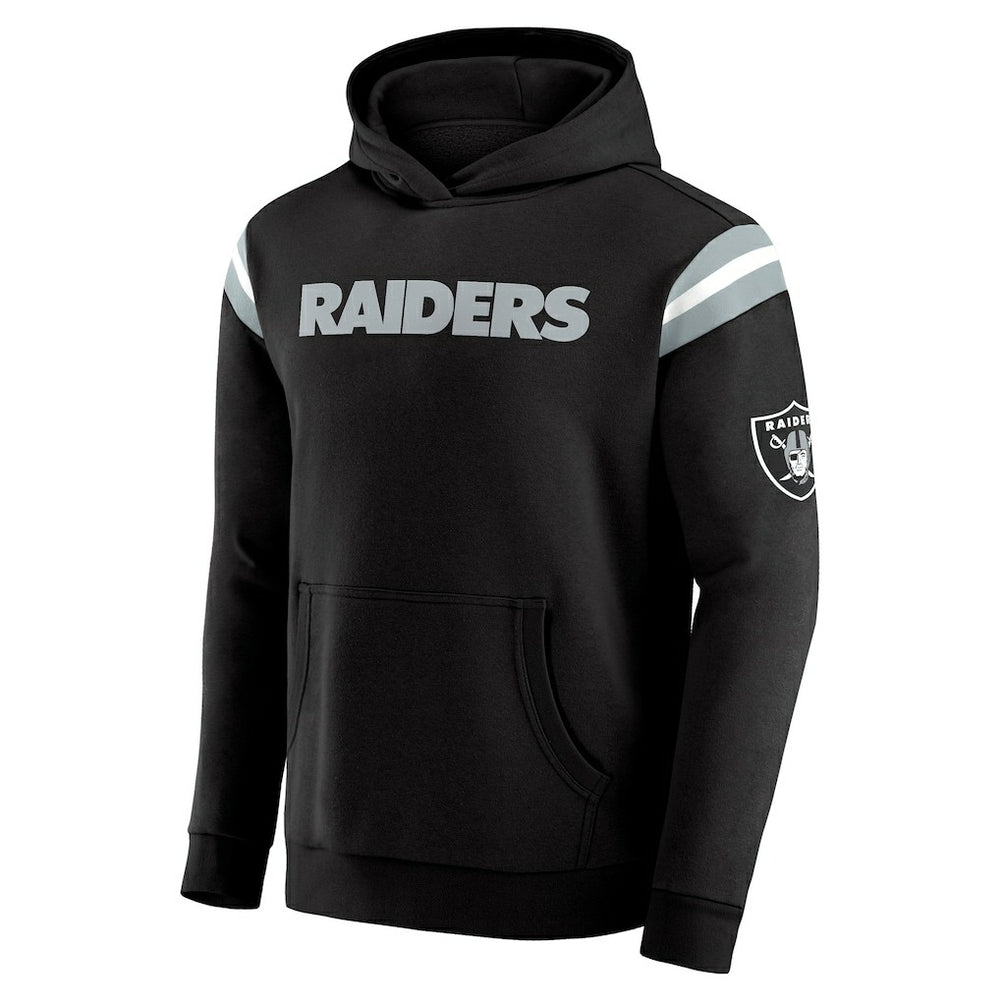 Las Vegas Raiders Darius Rucker Collection Football Washed Pullover Hoodie - Black Hoodies