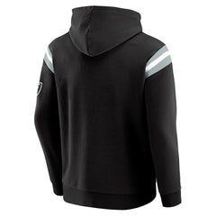 Las Vegas Raiders Darius Rucker Collection Football Washed Pullover Hoodie - Black Hoodies