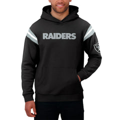 Las Vegas Raiders Darius Rucker Collection Football Washed Pullover Hoodie - Black Hoodies