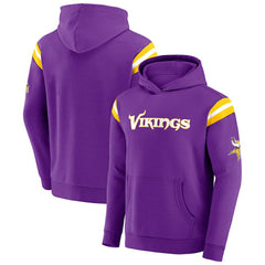 Minnesota Vikings Darius Rucker Collection Football Washed Pullover Hoodie - Purple Hoodies