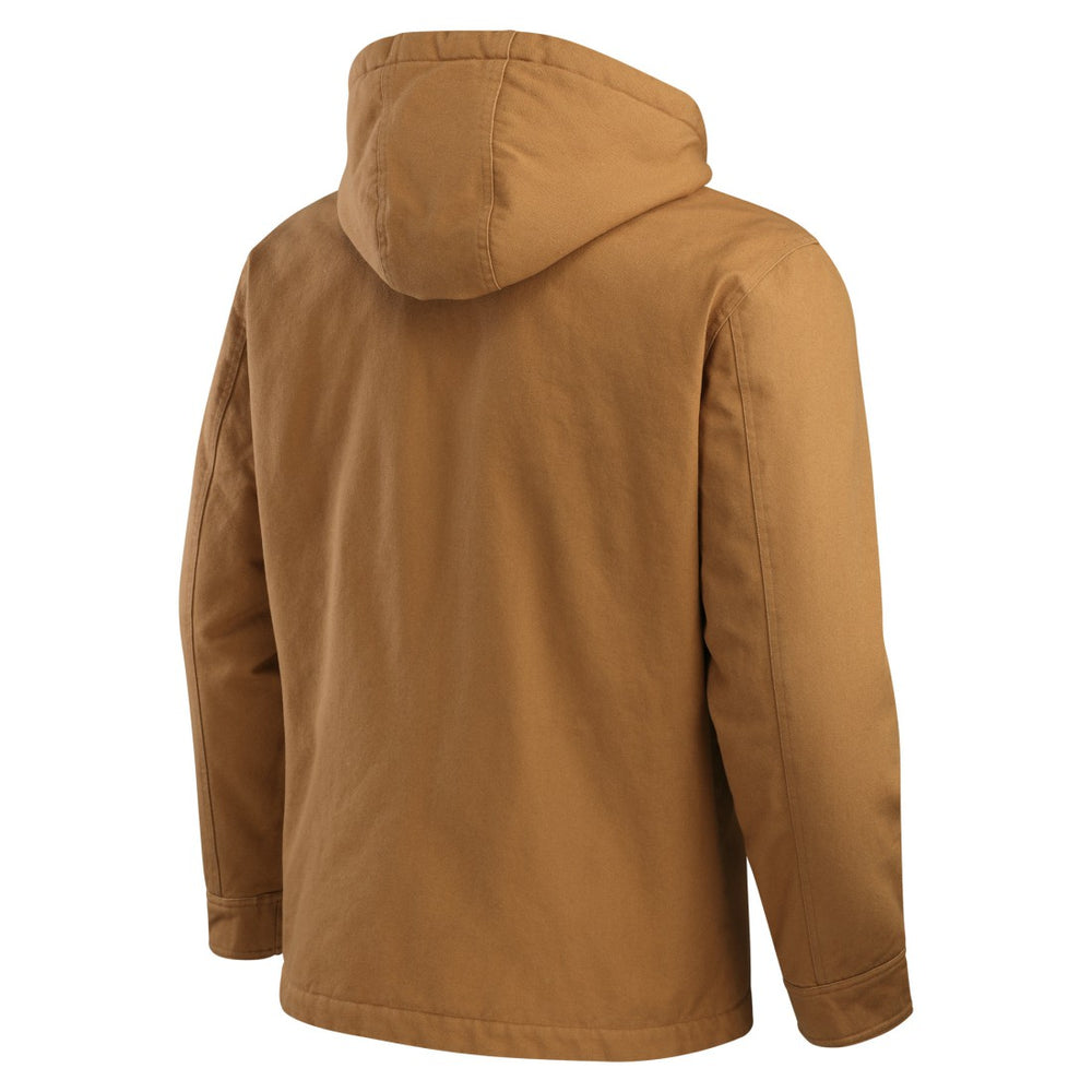 New York Jets Darius Rucker Collection Canvas Full-Zip Hoodie Jacket - Tan Hoodies
