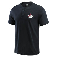 Arizona Cardinals Darius Rucker Collection Washed Henley T-Shirt - Black T-shirts