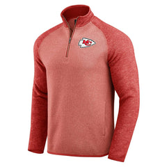 Kansas City Chiefs Darius Rucker Collection Tonal Quarter-Zip Jacket - Red Jackets