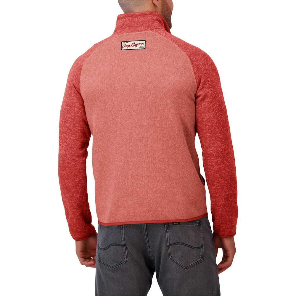 Kansas City Chiefs Darius Rucker Collection Tonal Quarter-Zip Jacket - Red Jackets