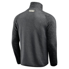Philadelphia Eagles Darius Rucker Collection Tonal Quarter-Zip Jacket - Black Jackets