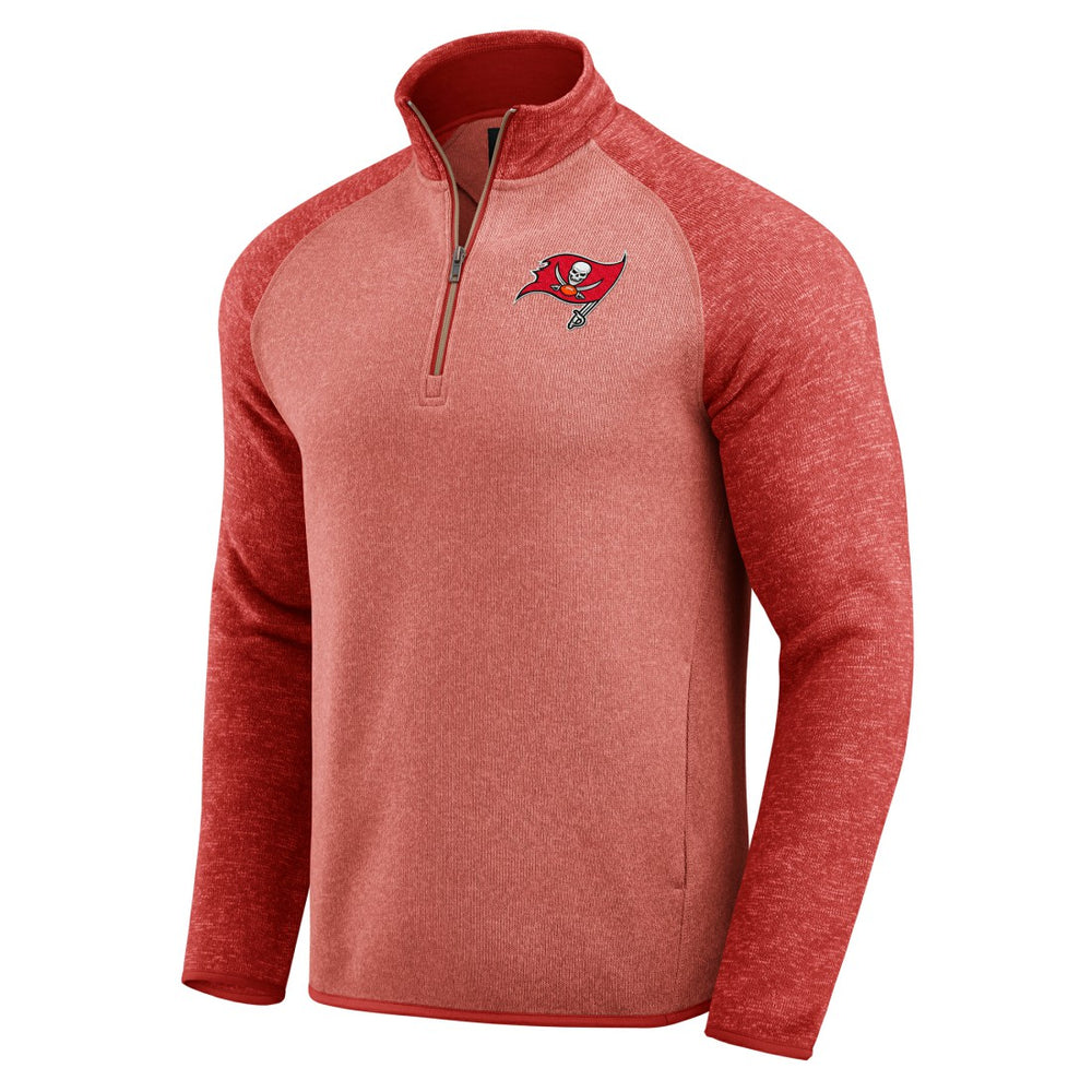 Tampa Bay Buccaneers Darius Rucker Collection Tonal Quarter-Zip Jacket - Red Jackets