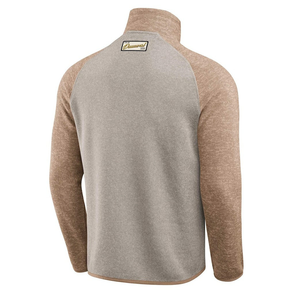 Jacksonville Jaguars Darius Rucker Collection Tonal Quarter-Zip Jacket - Tan Jackets