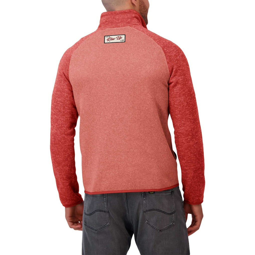 Atlanta Falcons Darius Rucker Collection Tonal Quarter-Zip Jacket - Red Jackets