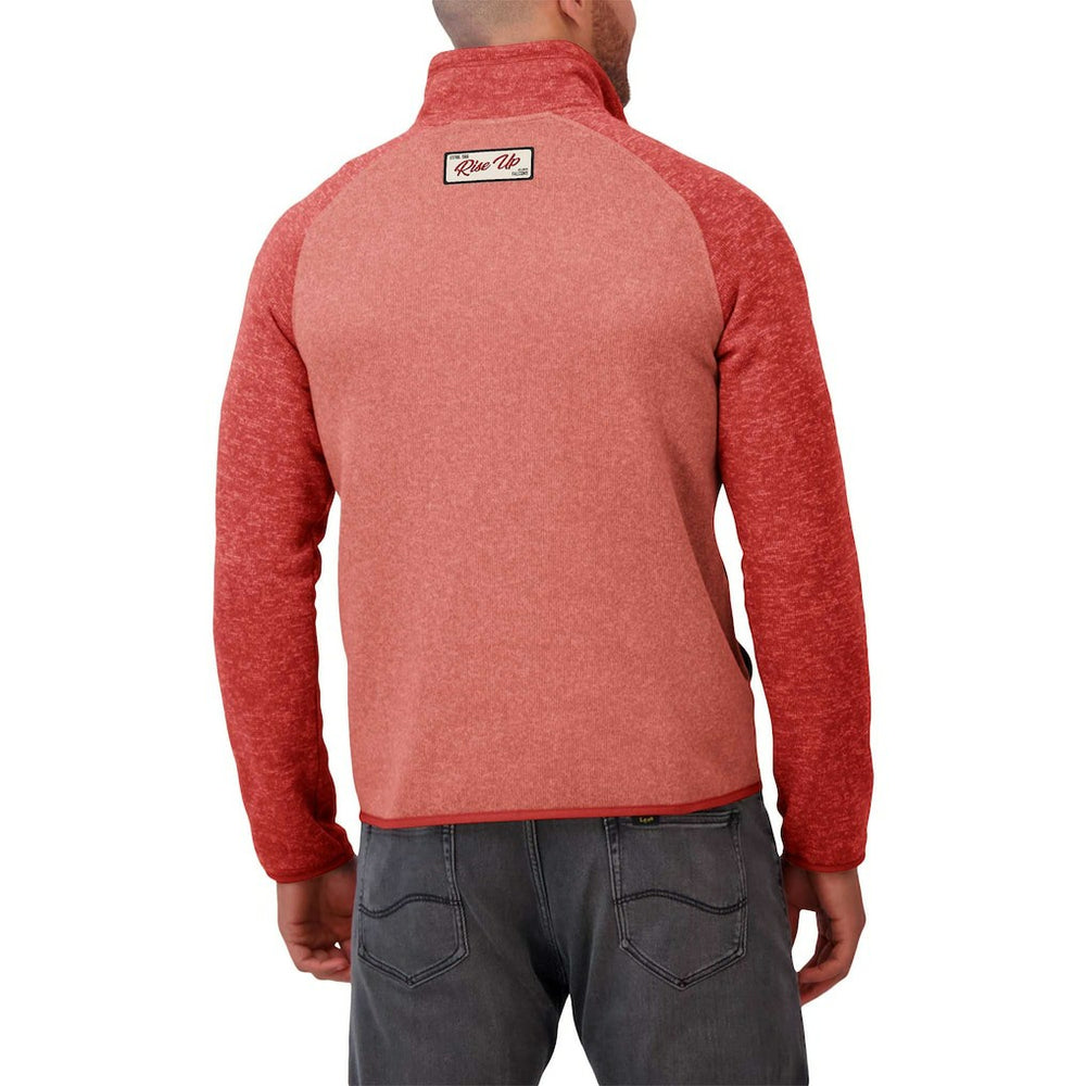 Atlanta Falcons Darius Rucker Collection Tonal Quarter-Zip Jacket - Red Jackets