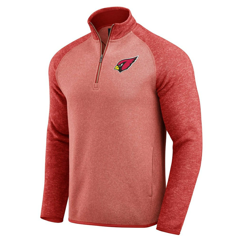 Arizona Cardinals Darius Rucker Collection Tonal Quarter-Zip Jacket - Cardinal Jackets