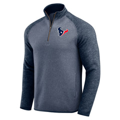 Houston Texans Darius Rucker Collection Tonal Quarter-Zip Jacket - Navy Jackets