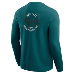 Philadelphia Eagles Darius Rucker Collection Washed Waffle-Knit Long Sleeve T-Shirt - Kelly Green T-shirts