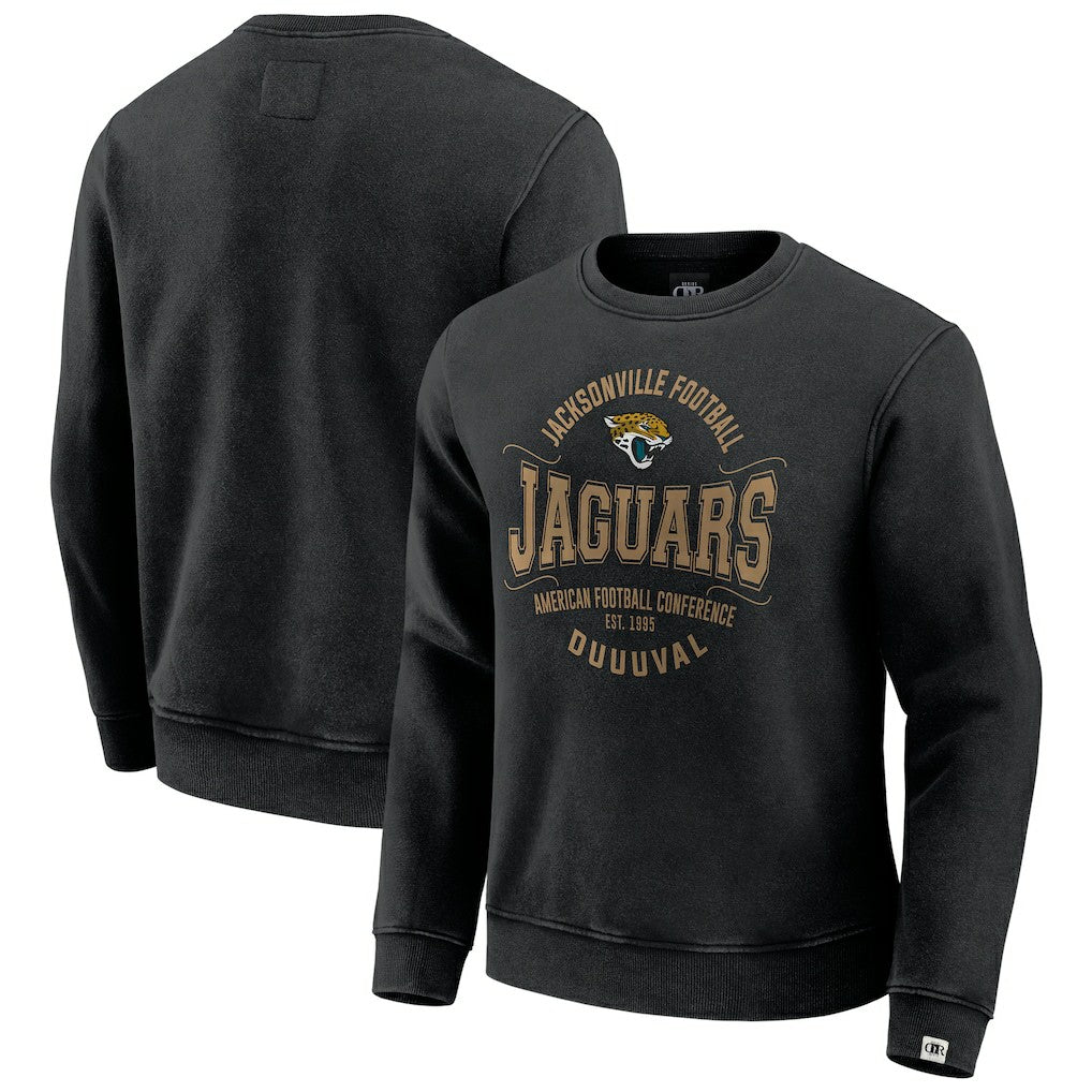 Jacksonville Jaguars Darius Rucker Collection Vintage Pullover Sweatshirt - Black Pullover