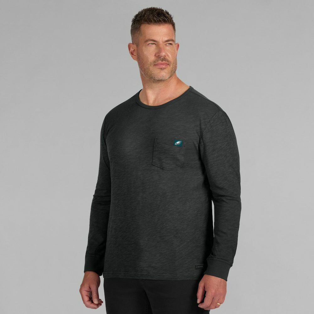 Philadelphia Eagles J. Palmer In-The-Pocket Long Sleeve T-Shirt - Black T-shirts