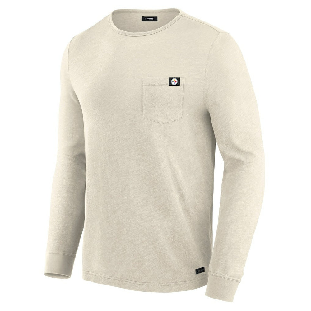 Pittsburgh Steelers J. Palmer In-The-Pocket Long Sleeve T-Shirt - Cream T-shirts