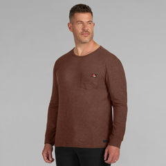 Cleveland Browns J. Palmer In-The-Pocket Long Sleeve T-Shirt - Tan T-shirts
