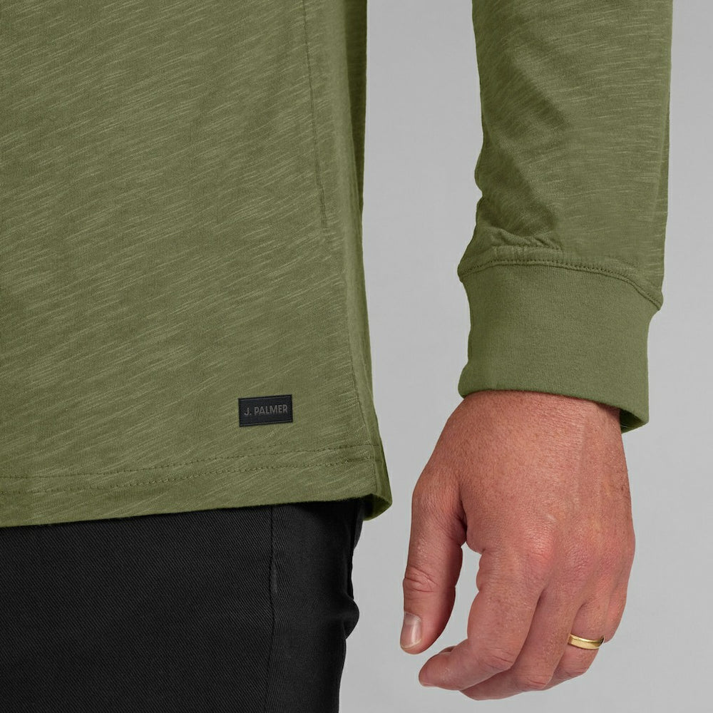 New York Jets J. Palmer In-The-Pocket Long Sleeve T-Shirt - Olive T-shirts
