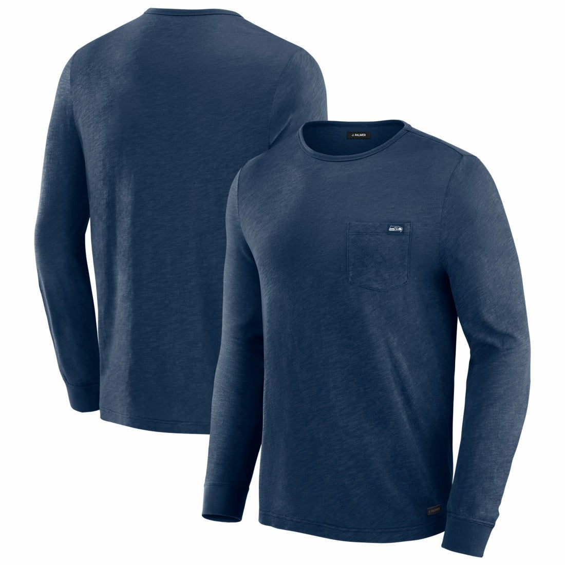 Seattle Seahawks J. Palmer In-The-Pocket Long Sleeve T-Shirt - Navy T-shirts