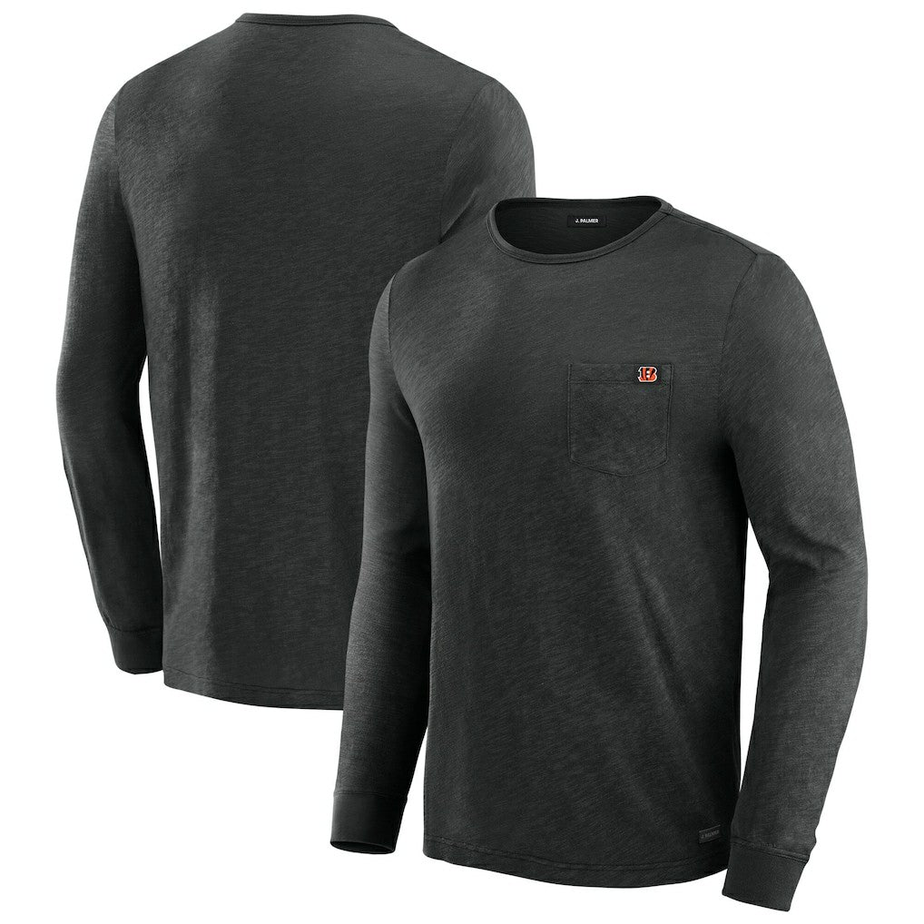 Cincinnati Bengals J. Palmer In-The-Pocket Long Sleeve T-Shirt - Black T-shirts