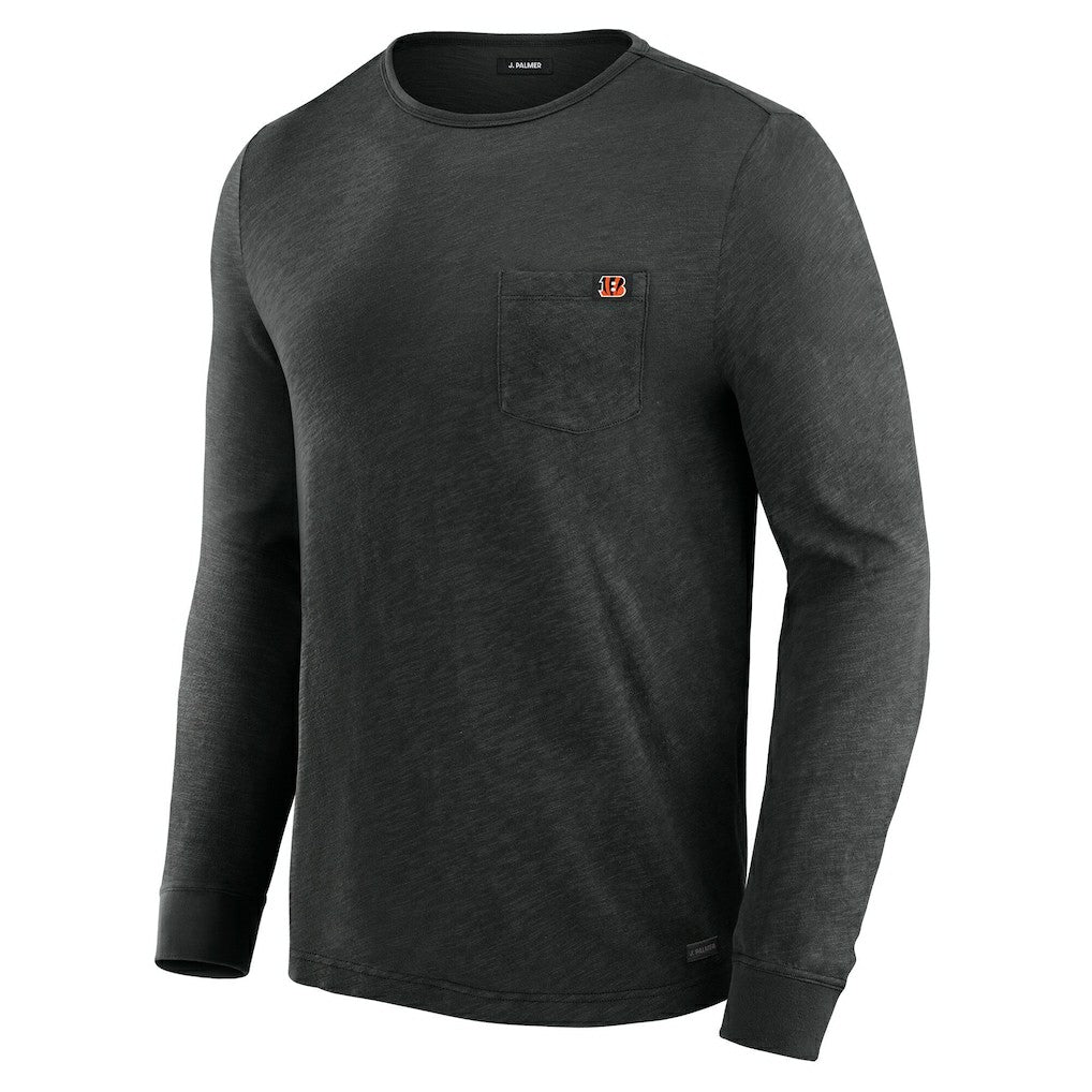 Cincinnati Bengals J. Palmer In-The-Pocket Long Sleeve T-Shirt - Black T-shirts