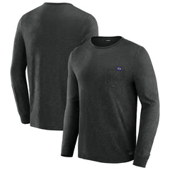Baltimore Ravens J. Palmer In-The-Pocket Long Sleeve T-Shirt - Black T-shirts
