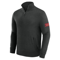 San Francisco 49ers J. Palmer Franchise Quarter-Zip Sweater - Black