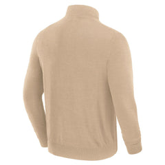 San Francisco 49ers J. Palmer Franchise Quarter-Zip Sweater - Tan