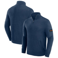 Chicago Bears J. Palmer Franchise Quarter-Zip Sweater - Navy