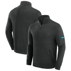 Philadelphia Eagles J. Palmer Franchise Quarter-Zip Sweater - Black