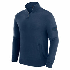 Denver Broncos J. Palmer Franchise Quarter-Zip Sweater - Navy
