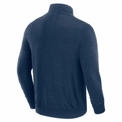 Denver Broncos J. Palmer Franchise Quarter-Zip Sweater - Navy