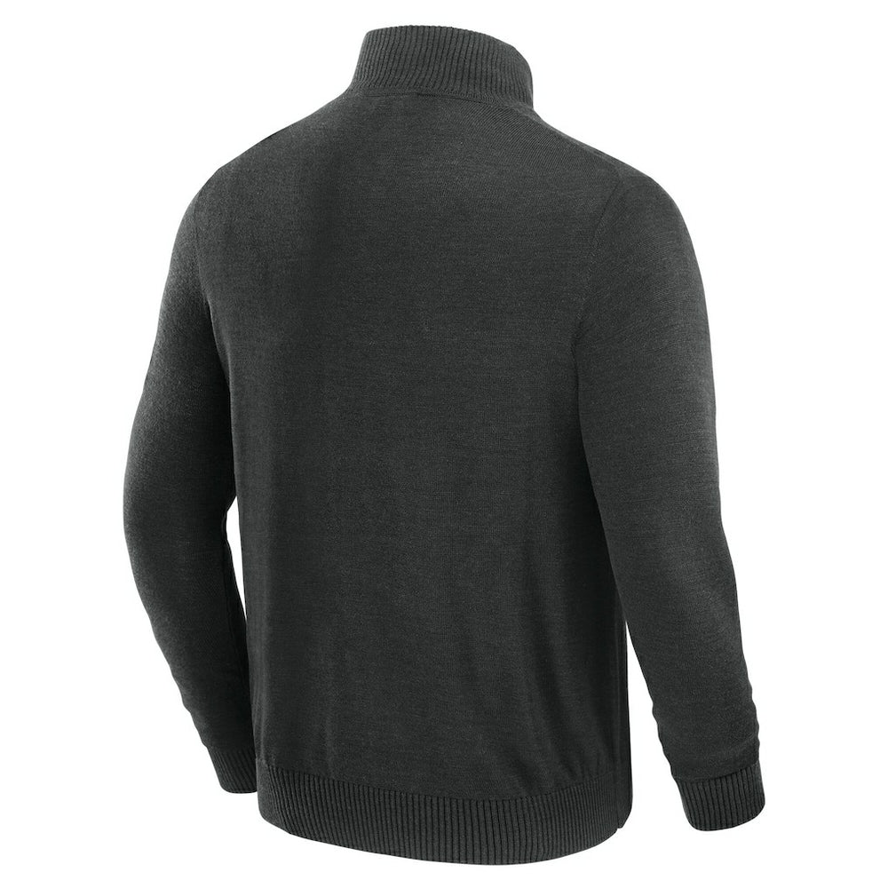 Baltimore Ravens J. Palmer Franchise Quarter-Zip Sweater - Black