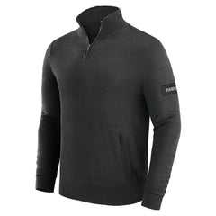 Las Vegas Raiders J. Palmer Franchise Quarter-Zip Sweater - Black