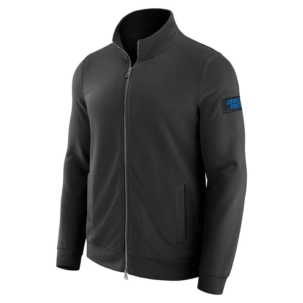 Carolina Panthers J. Palmer QB1 Full-Zip Sweatshirt - Black Sweatshirts