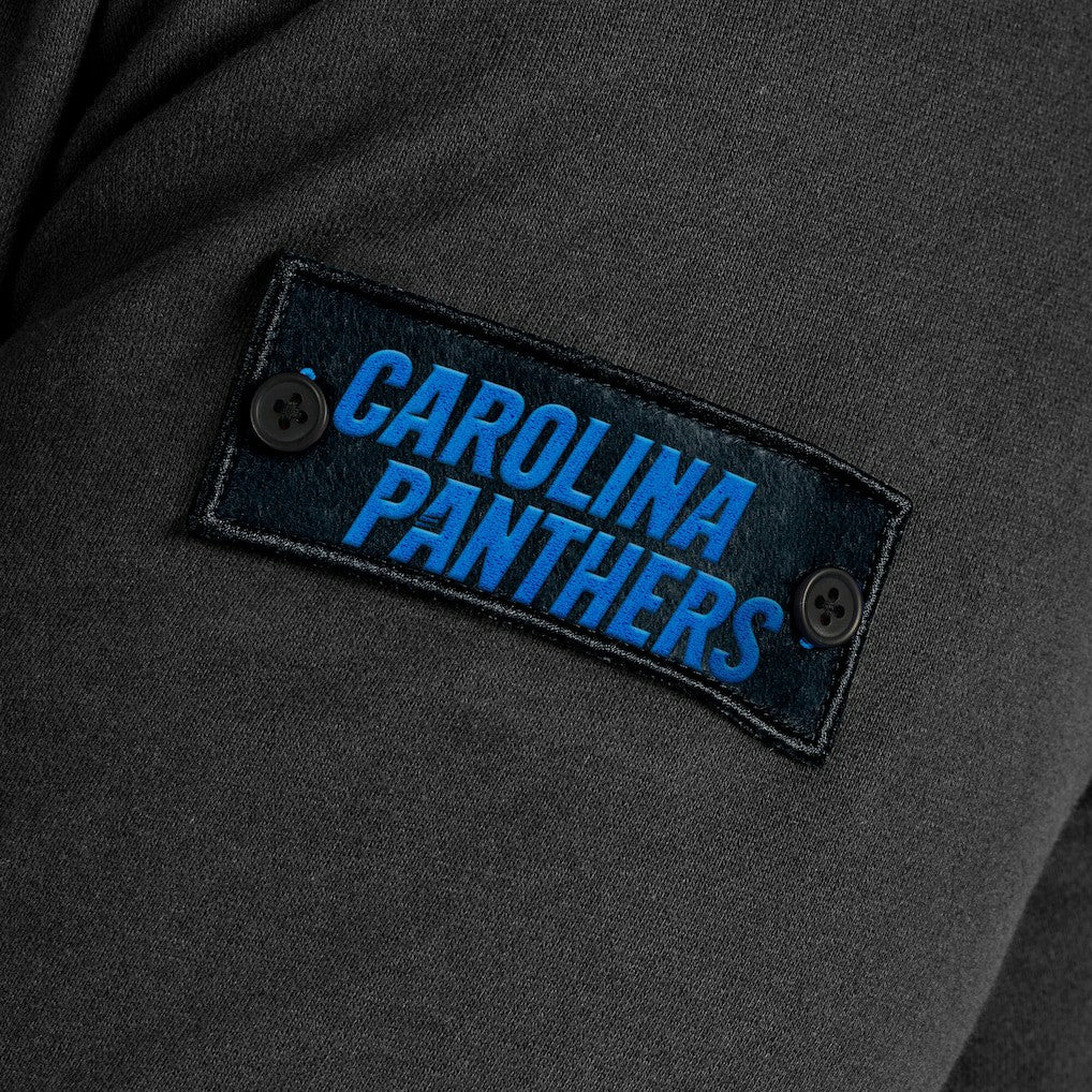 Carolina Panthers J. Palmer QB1 Full-Zip Sweatshirt - Black Sweatshirts