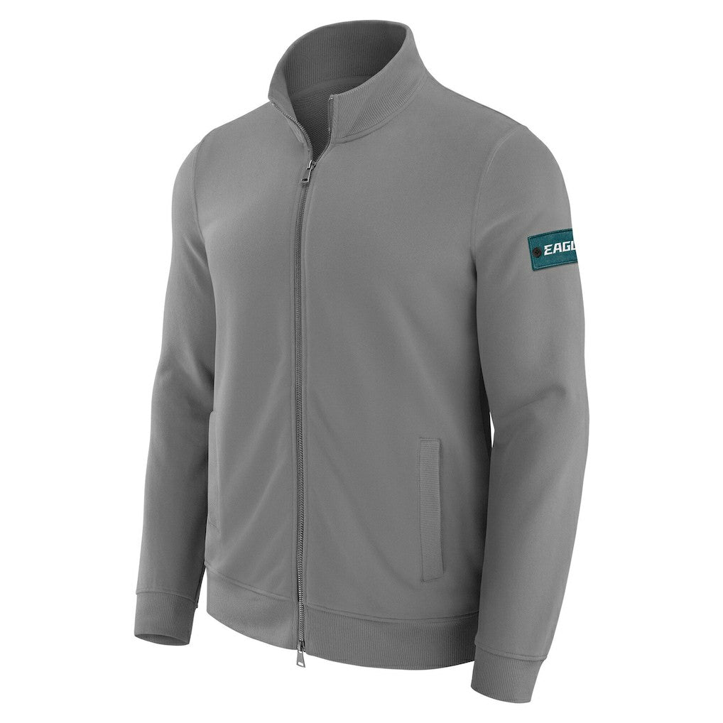 Philadelphia Eagles J. Palmer QB1 Full-Zip Sweatshirt - Graphite Sweatshirts