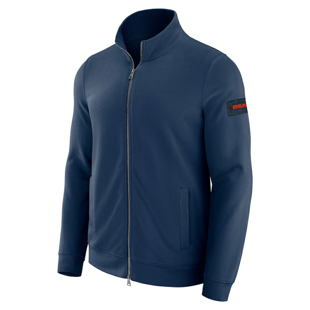 Chicago Bears J. Palmer QB1 Full-Zip Sweatshirt - Navy Sweatshirts
