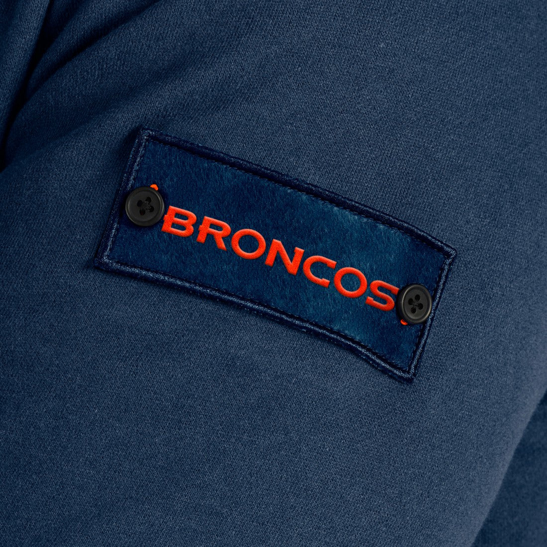 Denver Broncos J. Palmer QB1 Full-Zip Sweatshirt - Navy Sweatshirts