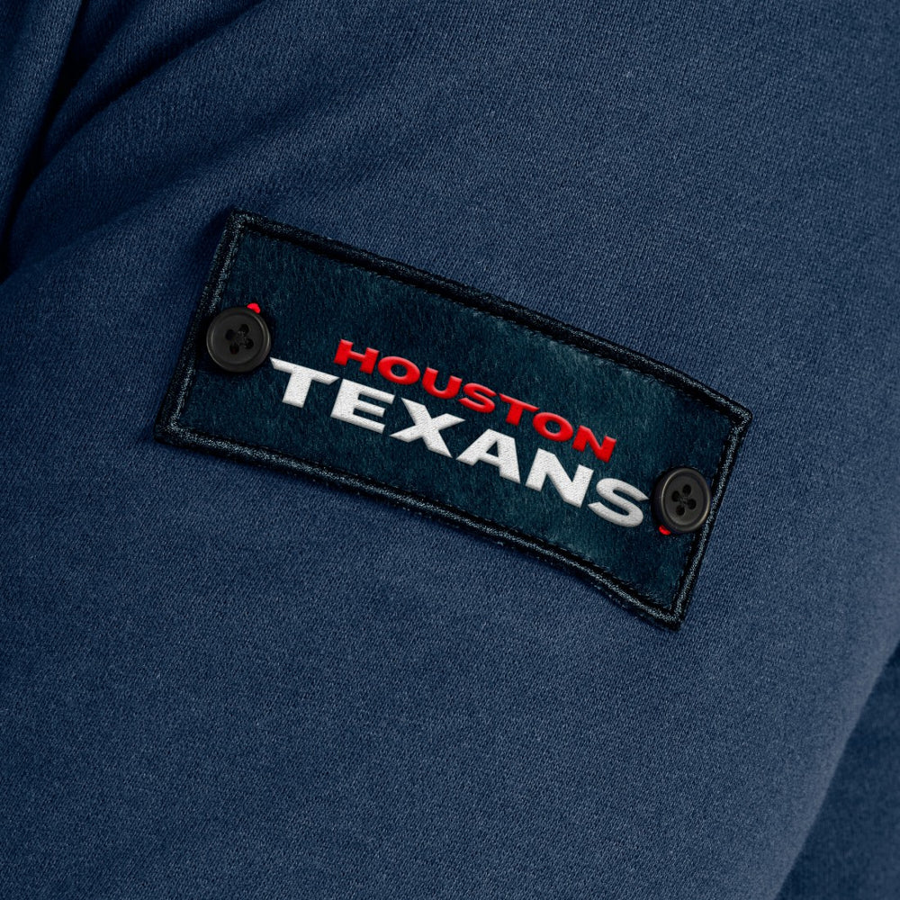 Houston Texans J. Palmer QB1 Full-Zip Sweatshirt - Navy Sweatshirts