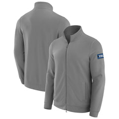 Indianapolis Colts J. Palmer QB1 Full-Zip Sweatshirt - Graphite Sweatshirts