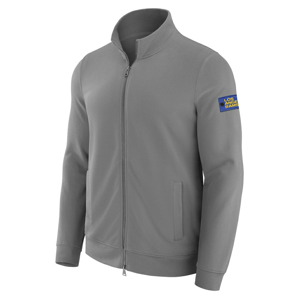 Los Angeles Rams J. Palmer QB1 Full-Zip Sweatshirt - Graphite Sweatshirts