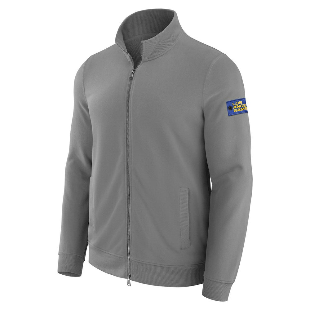 Los Angeles Rams J. Palmer QB1 Full-Zip Sweatshirt - Graphite Sweatshirts