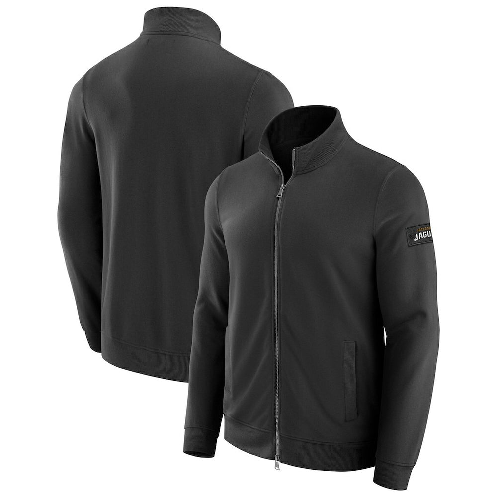 Jacksonville Jaguars J. Palmer QB1 Full-Zip Sweatshirt - Black Sweatshirts