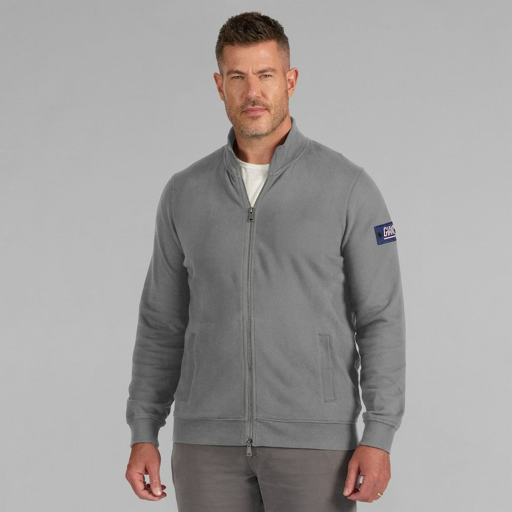 New York Giants J. Palmer QB1 Full-Zip Sweatshirt - Graphite Sweatshirts