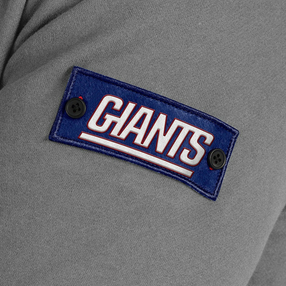 New York Giants J. Palmer QB1 Full-Zip Sweatshirt - Graphite Sweatshirts