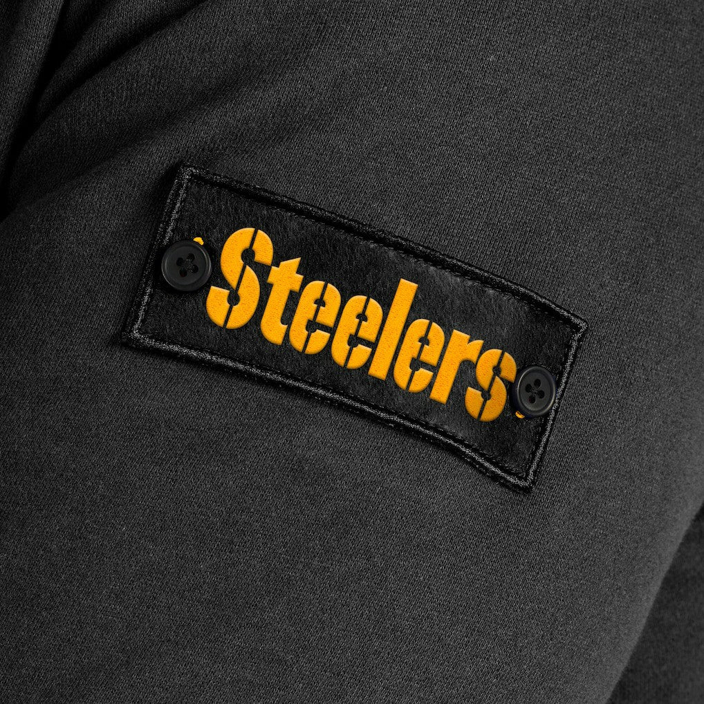 Pittsburgh Steelers J. Palmer QB1 Full-Zip Sweatshirt - Black Sweatshirts
