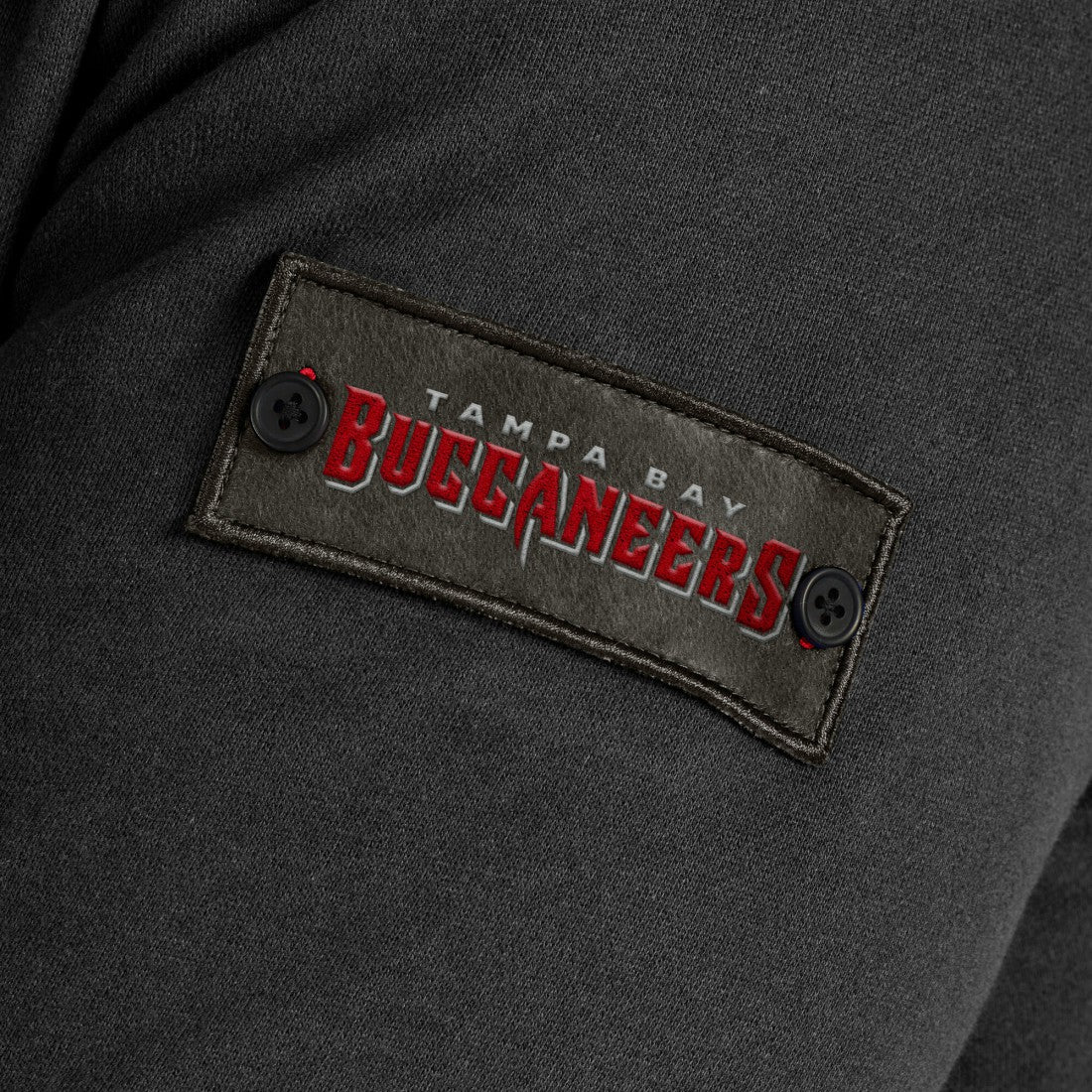 Tampa Bay Buccaneers J. Palmer QB1 Full-Zip Sweatshirt - Black Sweatshirts